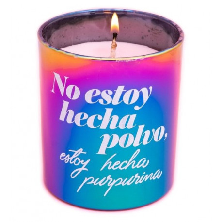 Candela Aromatica, Fatto In Glitter Vicina Bionda