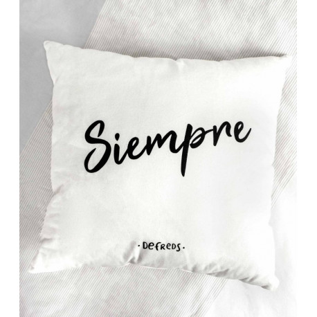 Copertura Del Cuscino Può Sempre Defreds Bianco