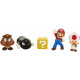 Set di 5 Figure di Super Mario Bros Nintendo 6 cm