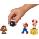 Set di 5 Figure di Super Mario Bros Nintendo 6 cm