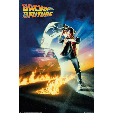 Póster Regreso al Futuro Marty McFly 61 x 91 cm