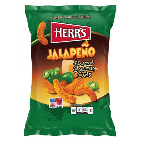 Collation à saveur de piment Jalapeno et Fromage de Herr