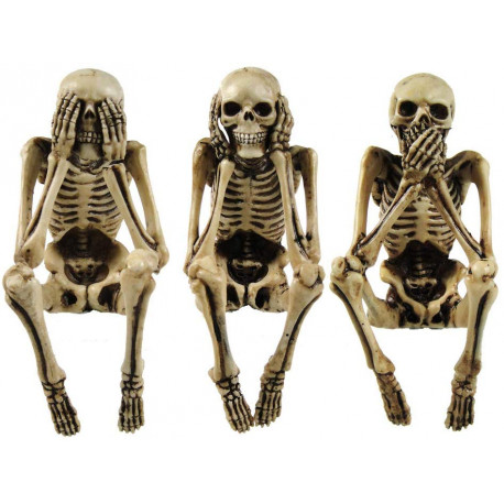 Set de Figuras Esqueletos