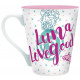 Cup Luna Lovegood White Harry Potter