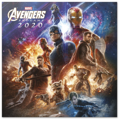 Calendar wall 2020 Avengers Marvel