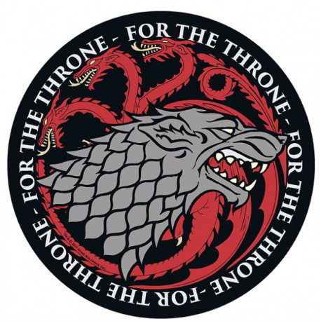 Alfombrilla Stark vs Targaryen de Juego de Tronos