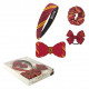 Set di accessori per capelli di Harry Potter Gryffindor