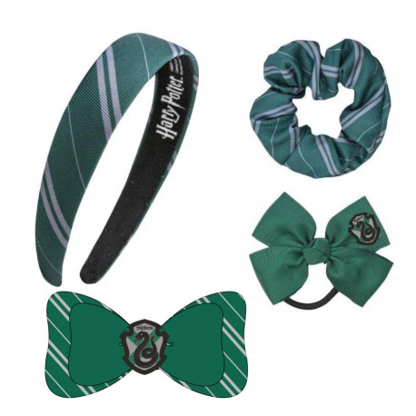 Set hair accessories Harry Potter Slytherin