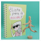 Libreta Pedrita Parker ¿Lista para la acción?