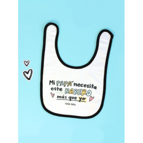 Bib for Dad Pedrita Parker