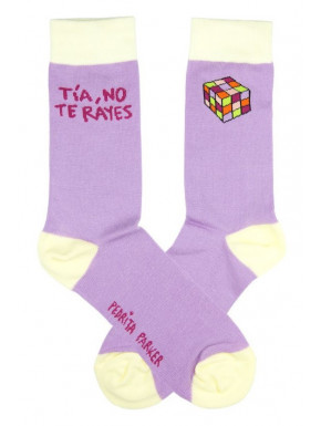 Chaussettes Pedrita Parker Tante pas de te Rayes