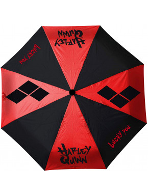Paraguas Plegable Harley Quinn DC Comics