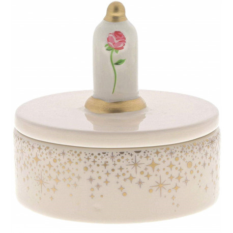Joyero La Rosa Encantada La Bella y La Bestia Disney