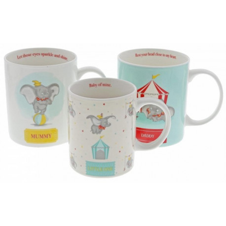 Set de tazas Dumbo Disney