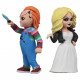 Pack de 2 Figuras La Novia de Chucky 15 cm