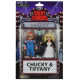 Pack of 2 Figures Bride of Chucky 15 cm