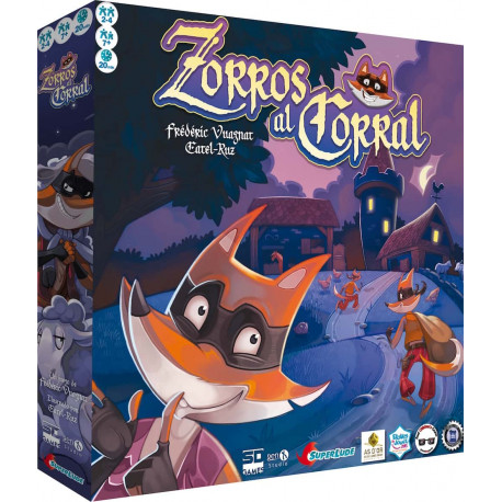 Jeu de société le Renard dans la cour