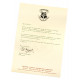 Letter from Hogwarts custom