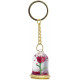 Key chain 3D Rose Enchanted Beauty and The Beast Disney