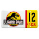 Réplica Matrícula Jurassic Park