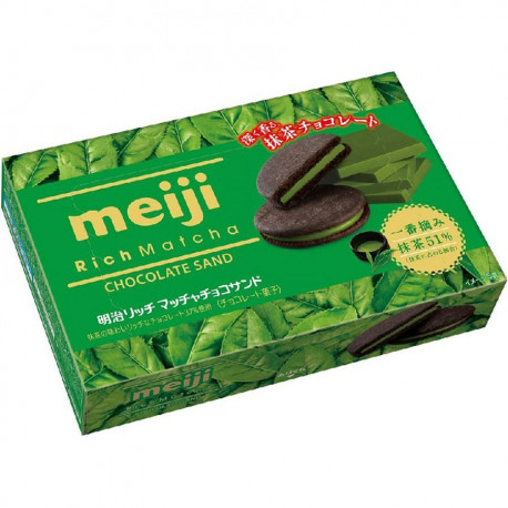 Meiji Cracker Tè Matcha