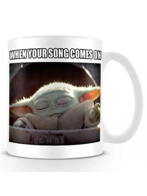 Star Wars The Mandalorian Taza When Your Song Comes On