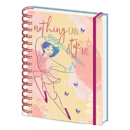 Libreta Mulán Disney