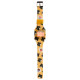 Montre en silicone avec chatons kawaii