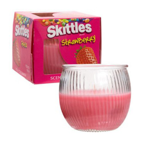 Vela Aromática Skittles de Fresa