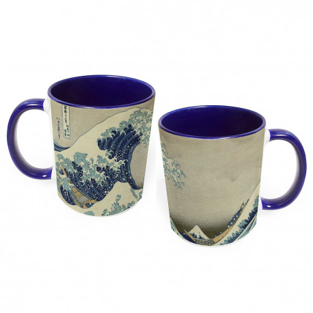 Tasse La Grande Vague de Kanagawa, design art japonais