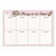 Planificador Semanal Pusheen Things To Do Later