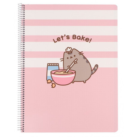 Cuaderno A4 Pusheen Let's Bake
