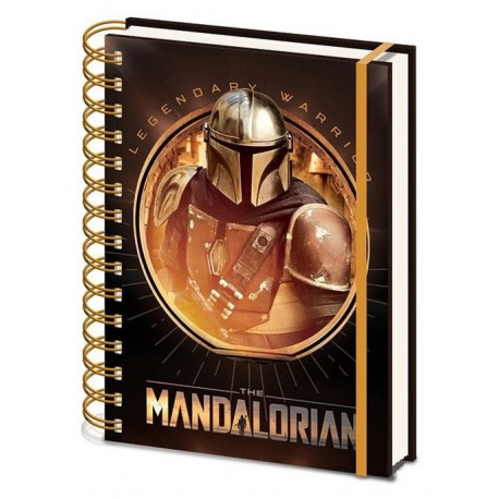 Star Wars The Mandalorian Libreta A5 Wiro Bounty Hunter