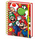 Cahier A5 Super Mario Characters