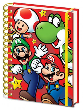 Cuaderno Super Mario