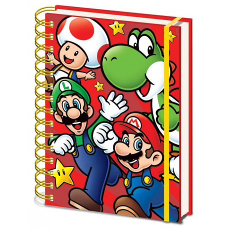 Cuaderno Super Mario