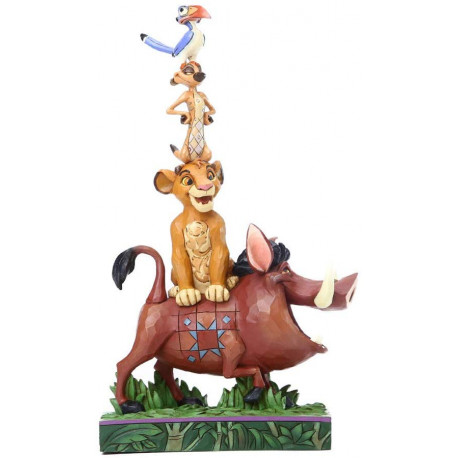 Figura Disney Equilibrio Natural Jim Shore El Rey León