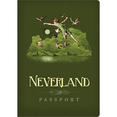 Caderno Passeporte para Neverland de Peter Pan