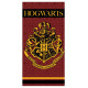 Toalla Harry Potter Hogwarts Granate