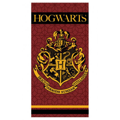 Toalla Harry Potter Hogwarts Granate