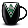 Caneca oval de Harry Potter com uniforme de Slytherin