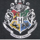 Camiseta Niña Harry Potter Hogwarts Negra