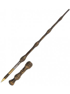 Set Pen and Lápicero Wand and Broom Harry Potter