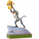 Figura Rafiki & Baby Simba El Rey León Disney Jim Shore