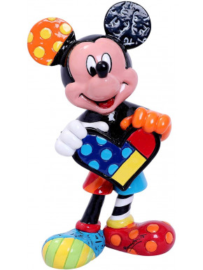 Figura de Mickey Mouse com coração, Disney Britto