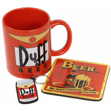 Gift Set Duff Bier Simpsons
