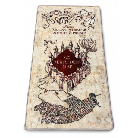 Alfombra Mapa del Merodeador Harry Potter