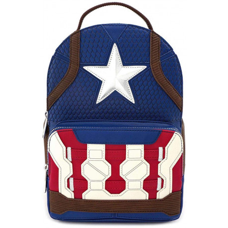 Sac À Dos Sac Loungefly Captain America De Marvel