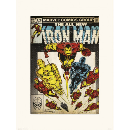 Lámina Iron Man Marvel 30 x 40 cm