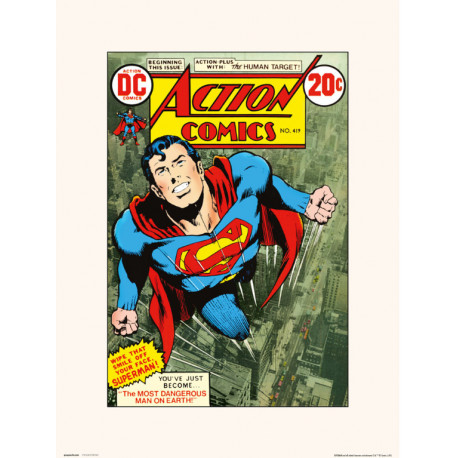 Lámina Action Comics 419 30 x 40 cm